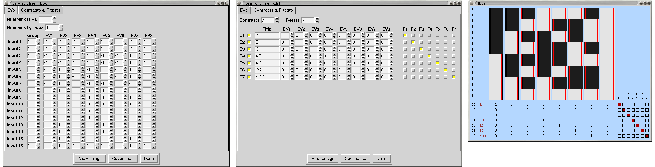 basis functions